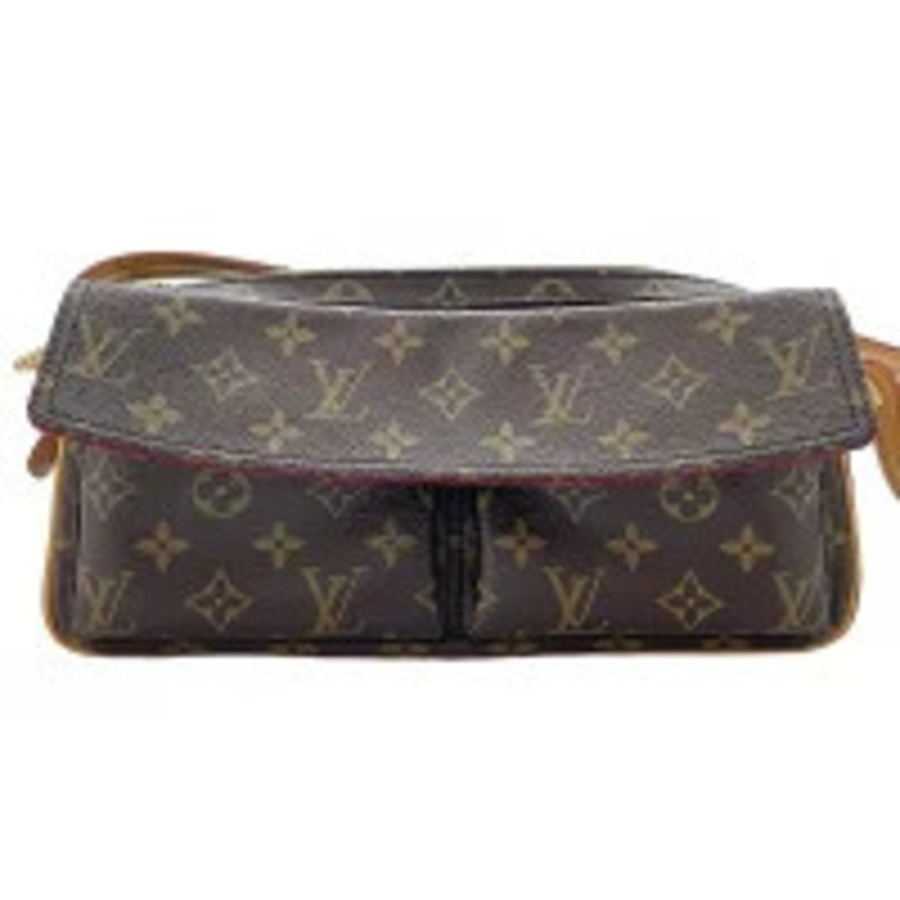 Louis Vuitton Monogram Viva Cite Shoulder Bag Brown